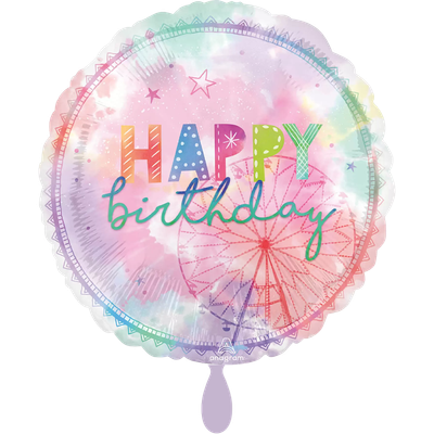XXL - Happy Birthday - Riesenrad - 1 Ballon XXL - Happy Birthday - Riesenrad - 1 Ballon
