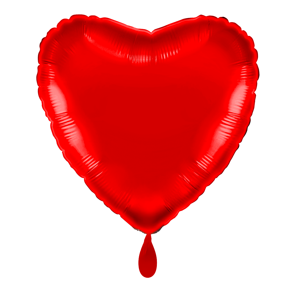 Herz - Rot - Dekoballon - 4 Ballons