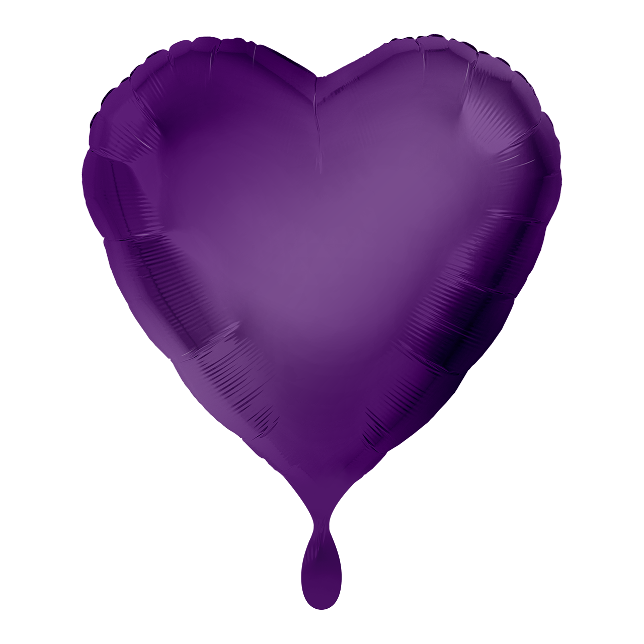 Herz - Lila - Dekoballon - 6 Ballons