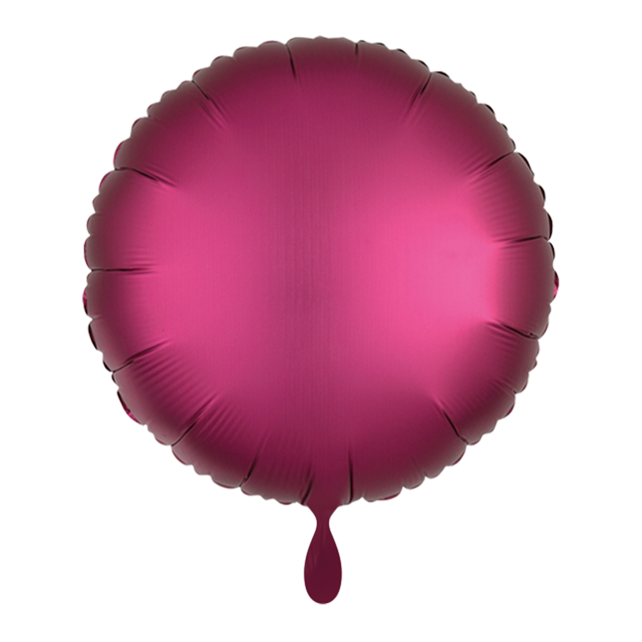 Rund - Satin Pink - Dekoballon - 5 Ballons
