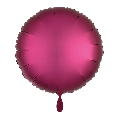 Rund - Satin Pink - Dekoballon - 5 Ballons