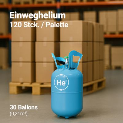 Einweghelium 0,21 m³ | 120 Stck.
