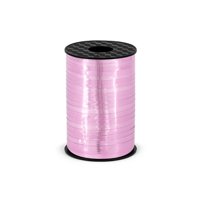 Ballonband - Metallic Rosa - 225m / 5mm - 1 Stück