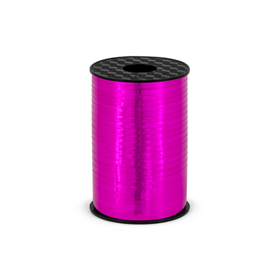 Ballonband - Metallic Pink - 225m / 5mm - 3 Stück