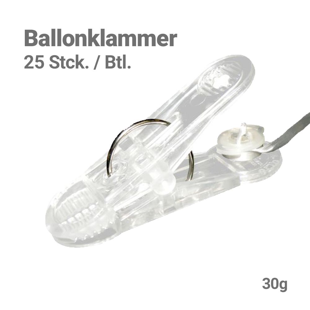 Ballonklammer - 30g