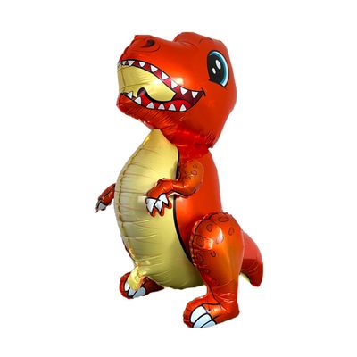 4D Dino T-Rex - Rot - 5 Ballons