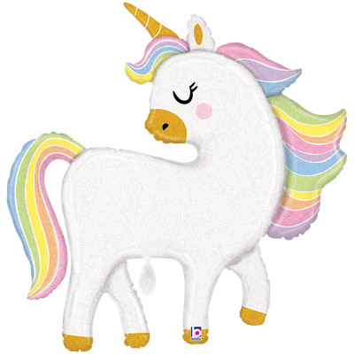 XXL - Glitter Pastel Unicorn