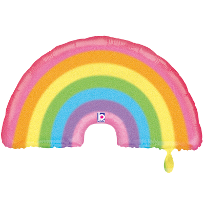 XXL - Glitter Pastel Rainbow