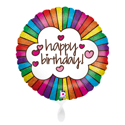 Retro Rainbow Birthday