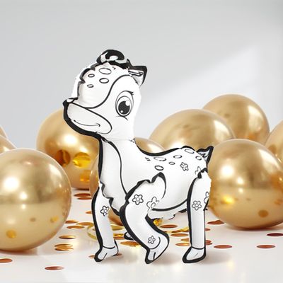 DIY Ausmalballon - Reh - 5 Ballons