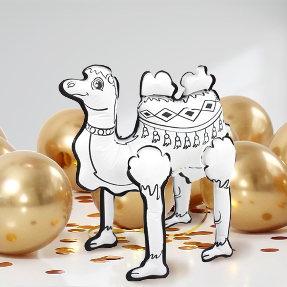 DIY Ausmalballon - Kamel - 5 Ballons