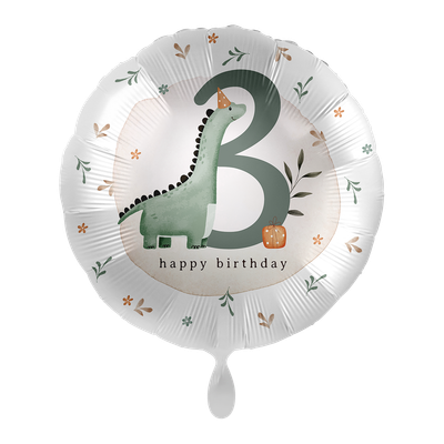 Kindergeburtstag Boy - Zahl 3 Dino - ENG