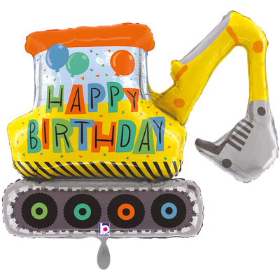 XXL - Birthday Construction Excavator XXL - Birthday Construction Excavator