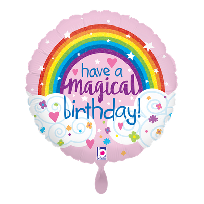 Glitter Magical Rainbow Birthday