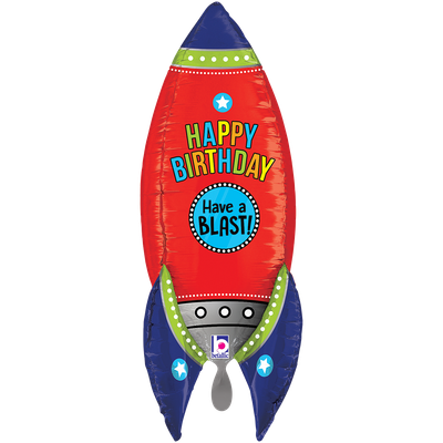 XXL - Dimensionals Blasting Birthday Rocket XXL - Dimensionals Blasting Birthday Rocket