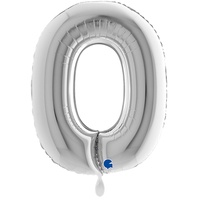 XXL - Letter O - Silver