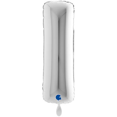 XXL - Letter I - Silver