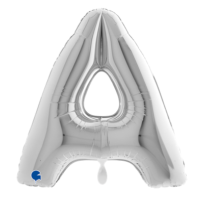 XXL - Letter A - Silver