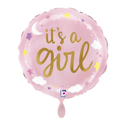 It's A Girl Stars &amp; Clouds