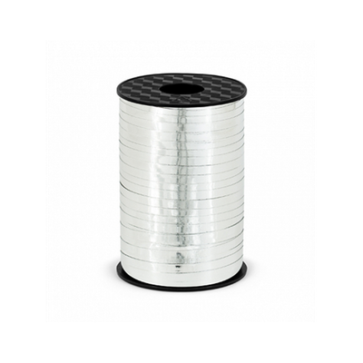 Ballonband - Metallic - Silber