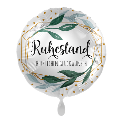 Retirement Marble - GER - 5 Ballons