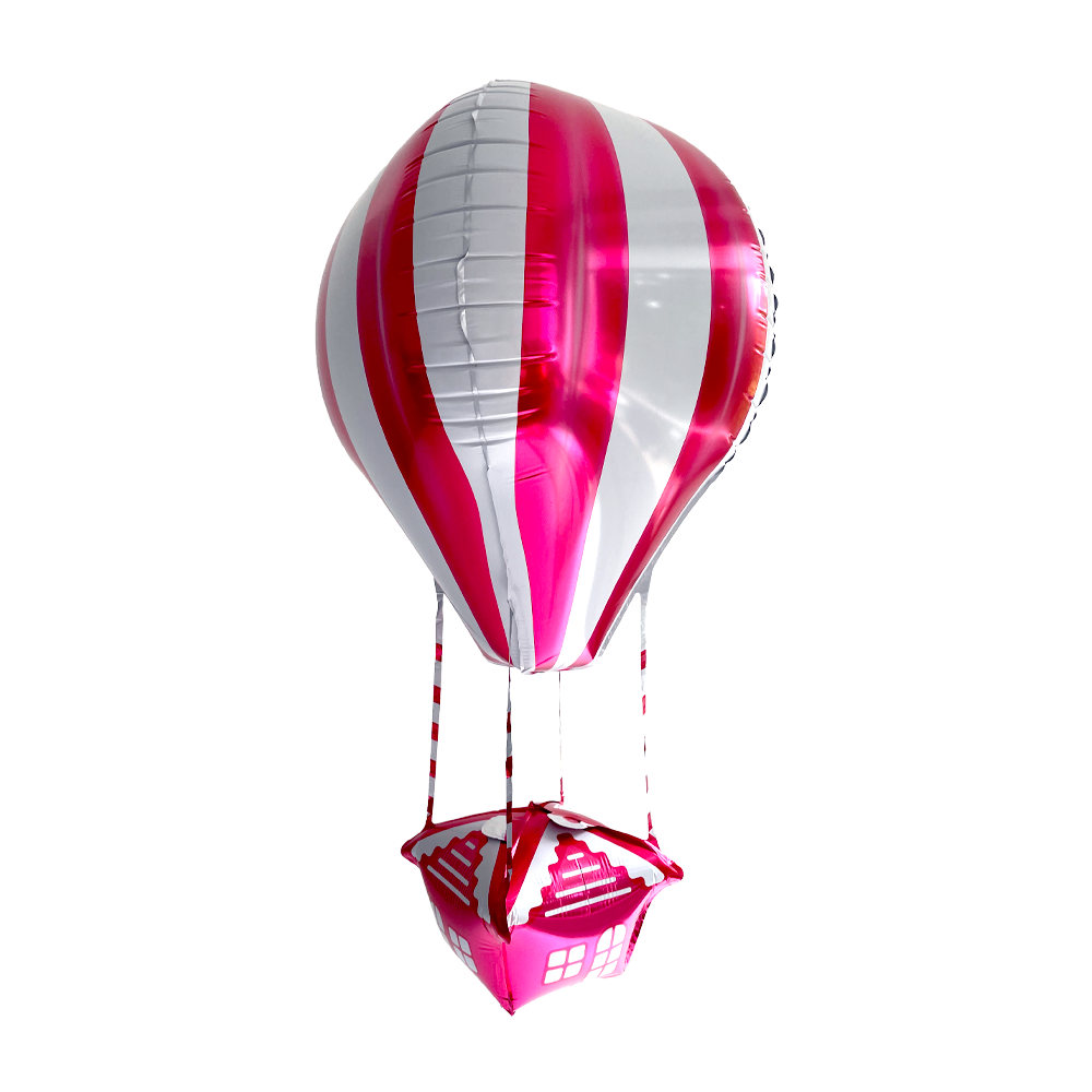 XXL Heißluftballons in Pink - 4 Ballons