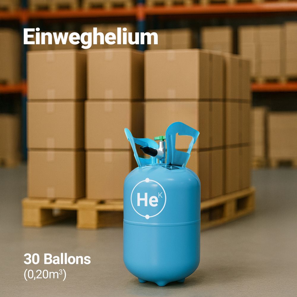 Einweghelium 0,20 m³ | 1 Stck.