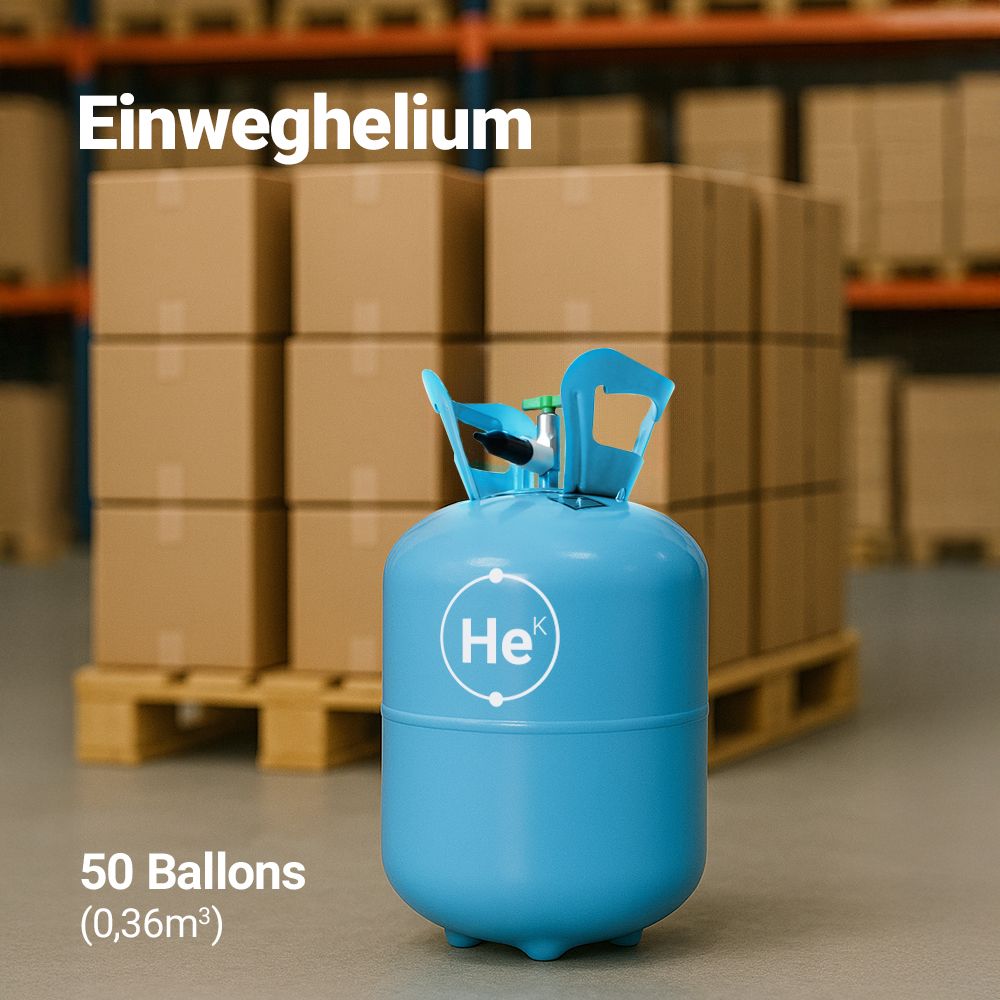 Einweghelium 0,36 m³ | 1 Stck.