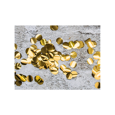15g Folienkonfetti - Gold - 10 Stück