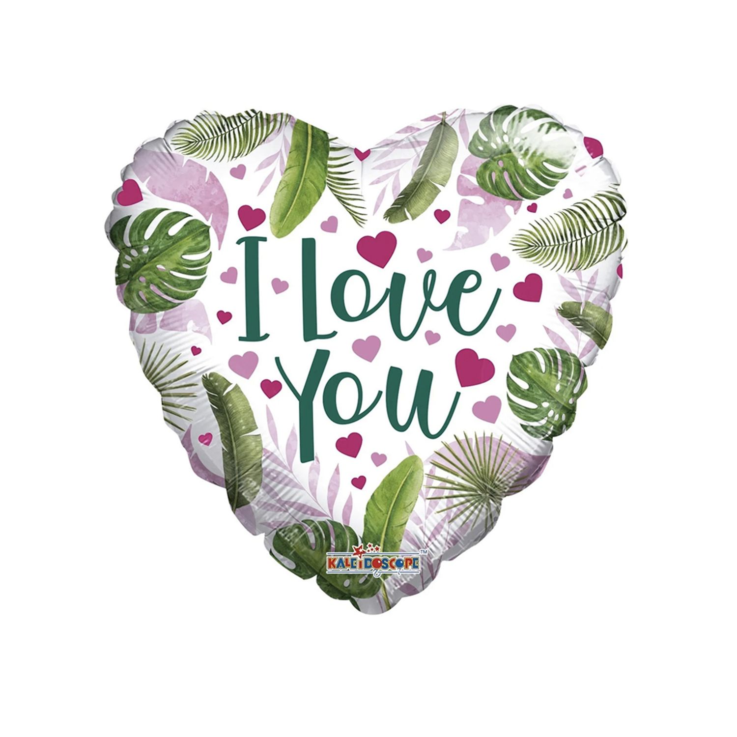 ECO - I Love You - Hearts - 5 Ballons