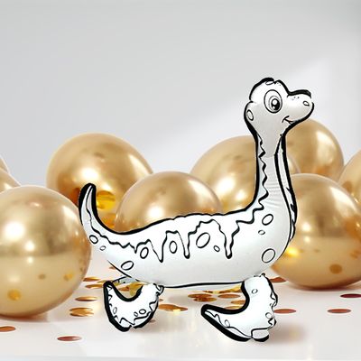 DIY Ausmalballon - Dino - Plesiosaurier - 5 Ballons