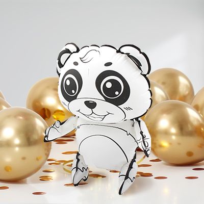 DIY Ausmalballon - Panda - 5 Ballons