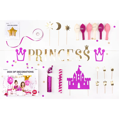 Partydeko Set - Prinzessin - 31-teilig - 1 Stück