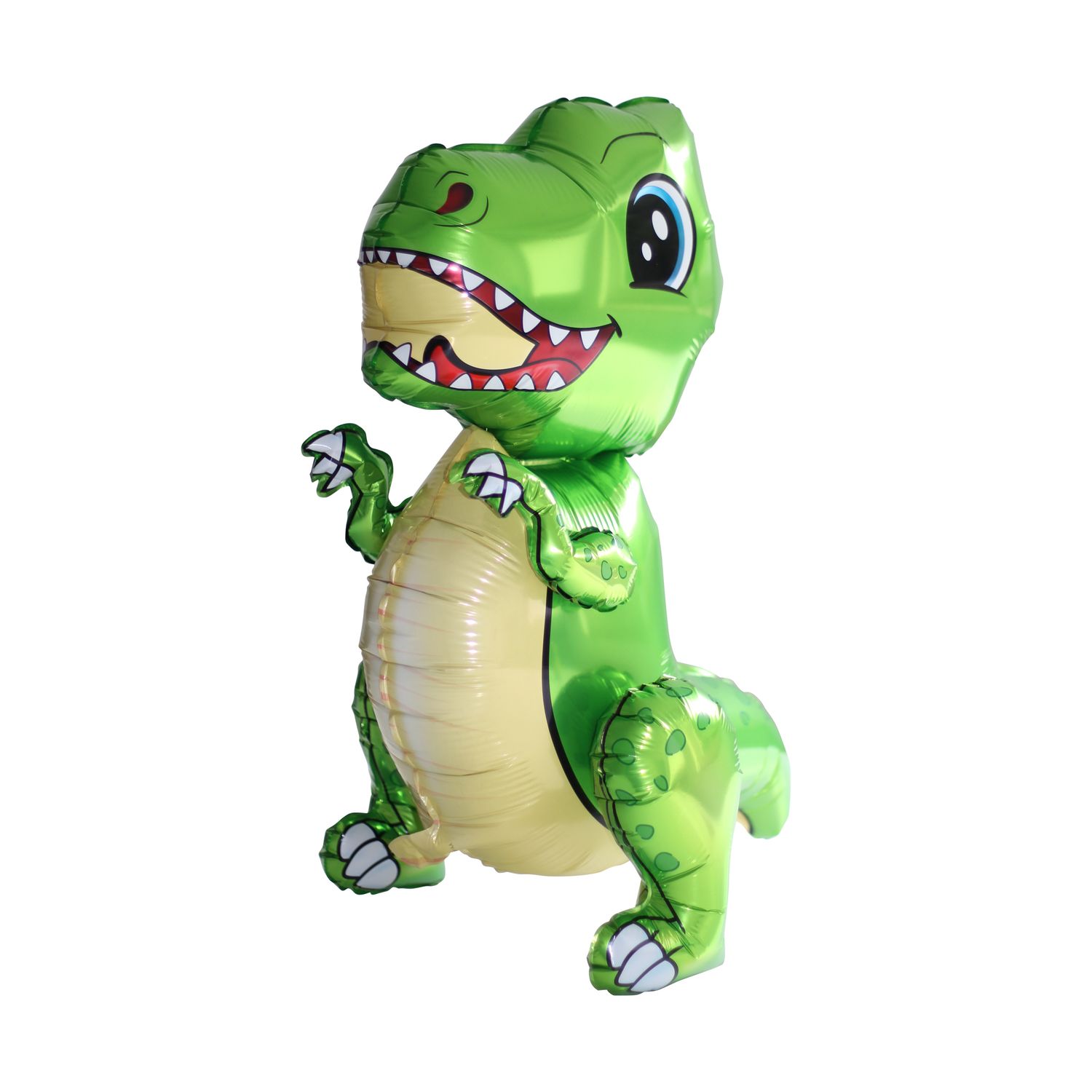 4D Dino T-Rex - Grün - 5 Ballons