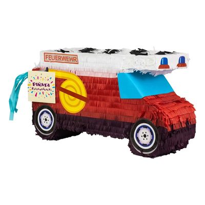 Pinata - Feuerwehrauto - 1 Stück