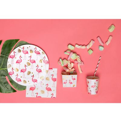20 Papierstrohhalme - Mix Gold - 2 Stück
