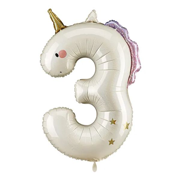 XXL - Zahl 3 - Unicorn
