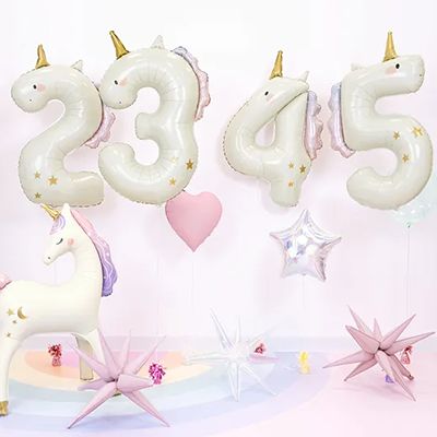 XXL - Zahl 4 - Unicorn