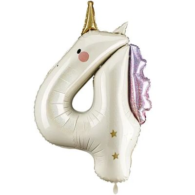 XXL - Zahl 4 - Unicorn