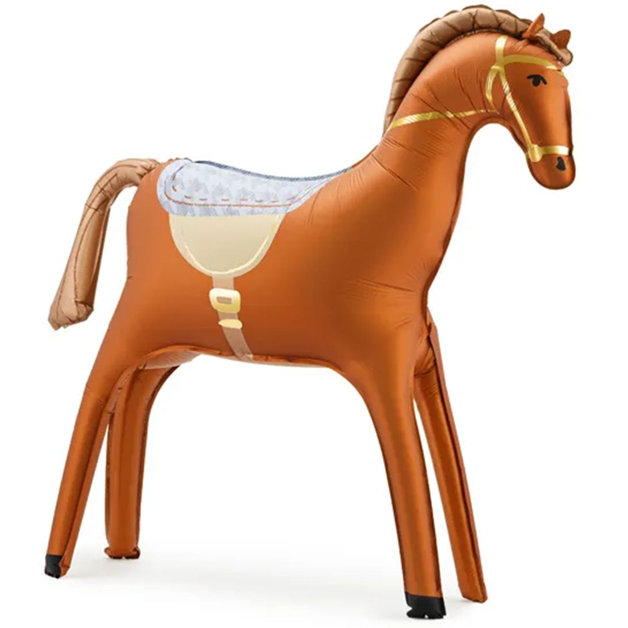 Standing Ballon XXL - Pferd - Braun