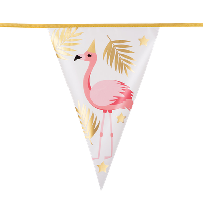 Wimpelkette - Flamingo - 5 Stück