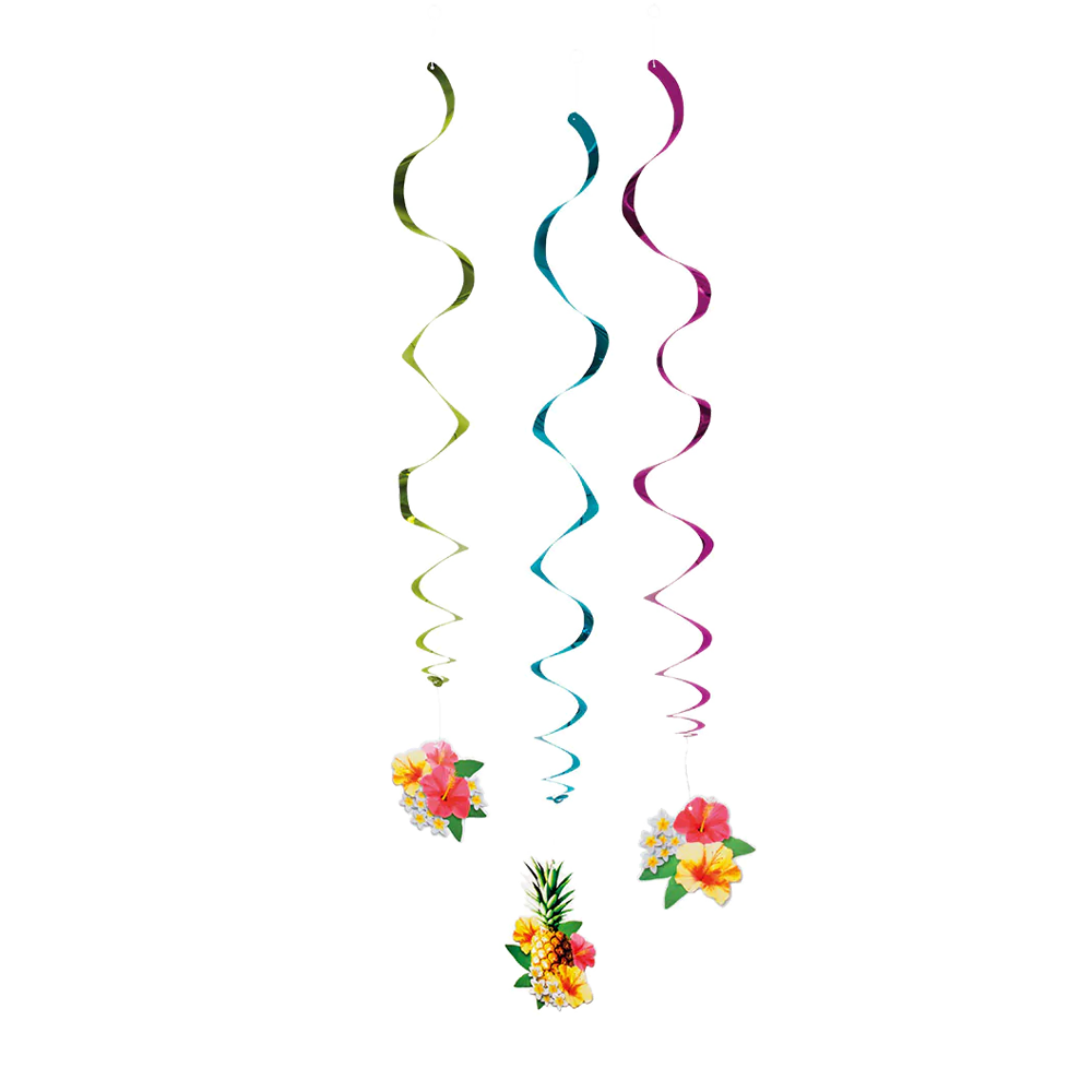 3 Spiralen - Hawaii Paradies - 5 Stück