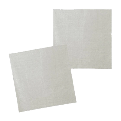 12 Servietten - Silber - 5 Stück