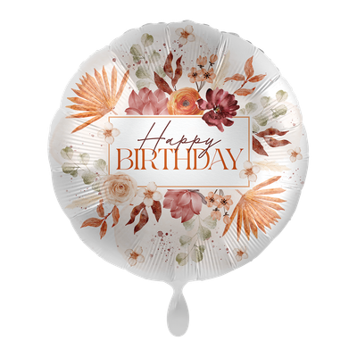 Happy Birthday Flowers - ENG