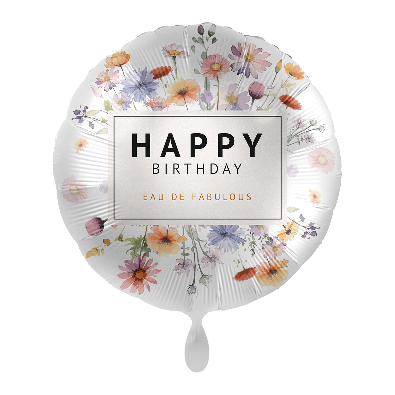 Colourful Flowers Birthday - ENG