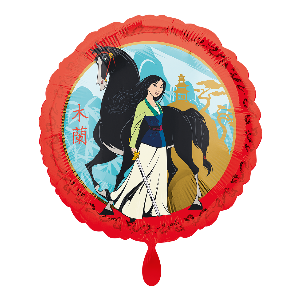 Mulan - 3 Ballons