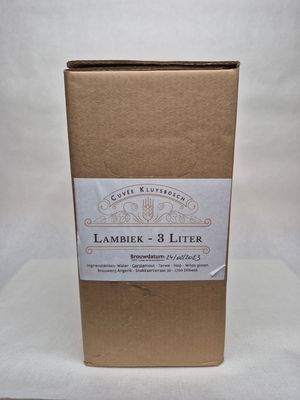 Angerik Kluysbosch - 2 jaar Oude Lambiek  | 3 Liter​