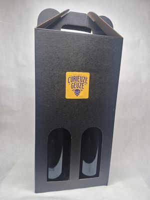 Cadeaudoos | Karton voor 2 Flessen