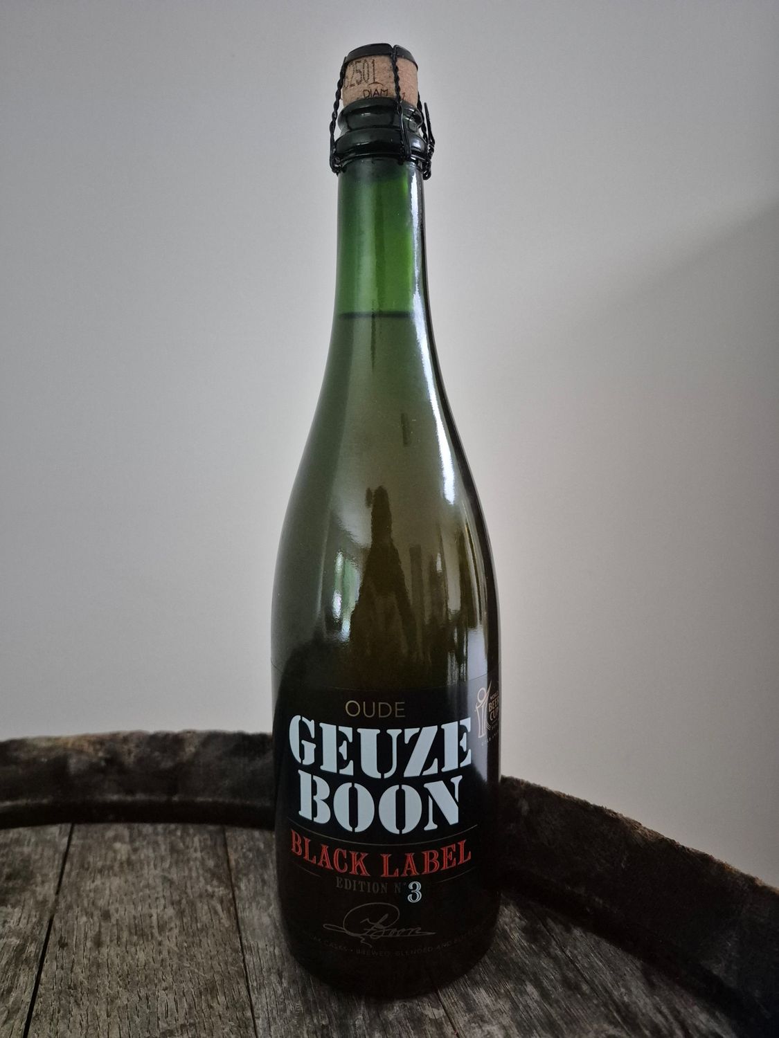 Boon Oude Geuze Black Label 3 | 75cl