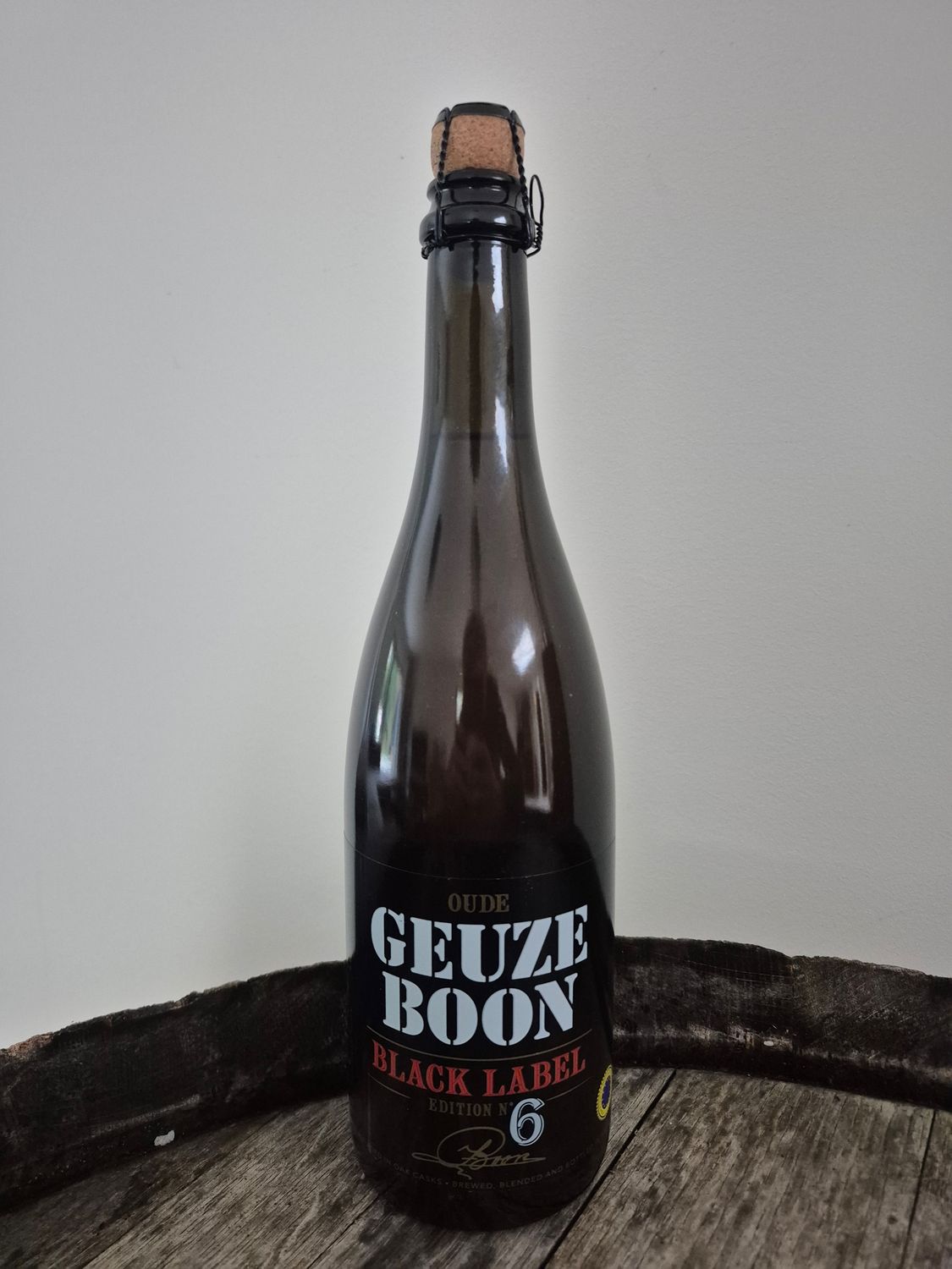 Boon Oude Geuze Black Label 6 | 75cl